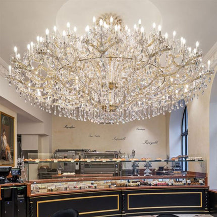 Crystal Villa Hotel Modern Luxury Custom Led Chandelier Lamp
