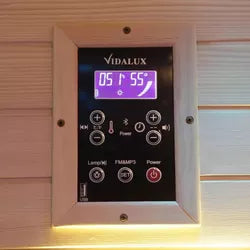 Luxury infrared small home dry sauna rooms for 2 person