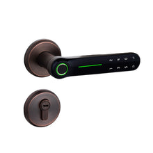 Cargar imagen en el visor de la galería, Fashion Luxury Zinc Alloy Split Smart Door Lock Biometric Fingerprint Door Lock for Home Apartment
