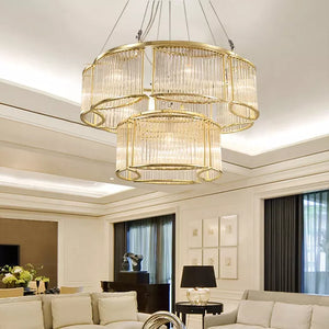 Elegant decorative art dining residential interior led crystal chandelier