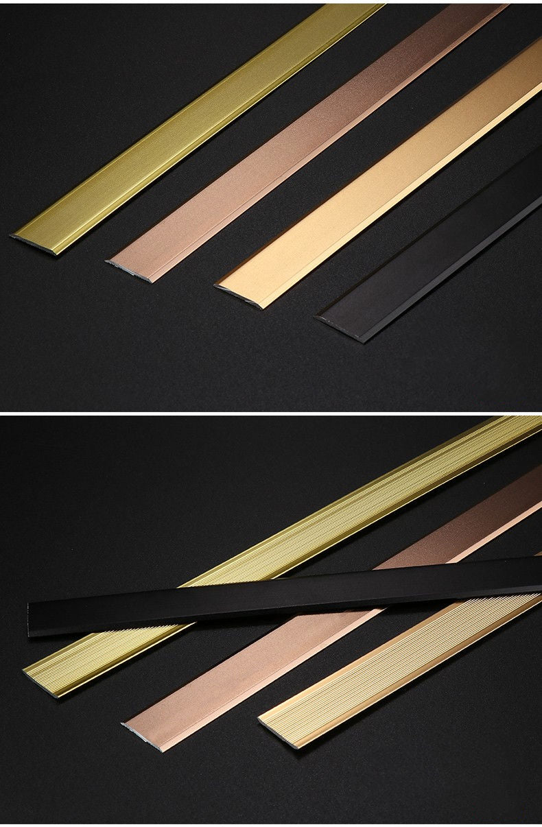 304 Stainless steel Metal Trimmer Border Flat waterproof and Moisture proof Trim for Wall Accent