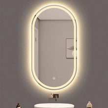 Загрузить изображение в средство просмотра галереи, waterproof led smart mirror bathroom frameless mirror screen and advertising screen
