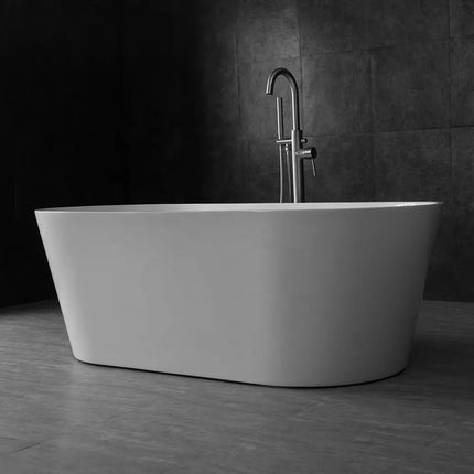Modern Design Bath Freestanding Tub White Acrylic Bathtub
