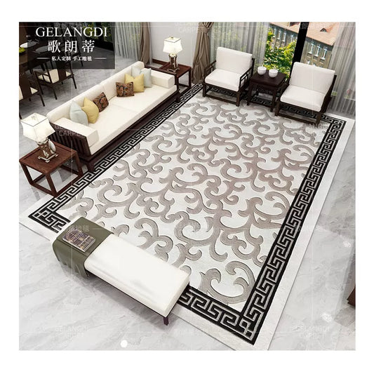 modern decoration hotel soft fluffy floor carpets rugs for living room