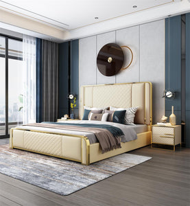 Luxury Design Gold King Size Bed Buy Luxury Furniture King Size Bed European Classic Royal Luxury Golden Wooden Bedroom bed
