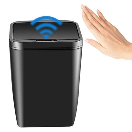 12L Intelligent Trash Can Automatic Sensor Dustbin Smart Sensor Electric Waste Bins Plastic Home Eco-Friendly Dustbin