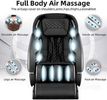 Load image into Gallery viewer, Japanese 3D Luxury Electric 4d zero gravity Full Body Shiatsu Recliner massage chair Customs Data
