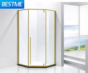 shower enclosure tempered glass shower cabin door folding shower doors
