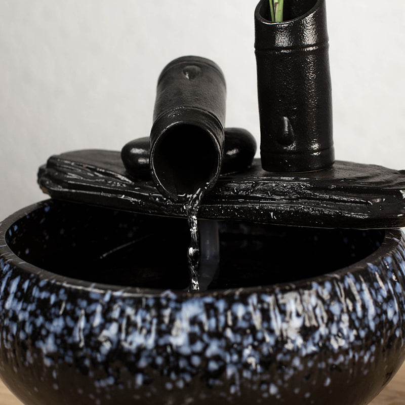 Retro style natural Exquisite Technical Custom Creative gift of flowing water decoration decoration for home office desktop