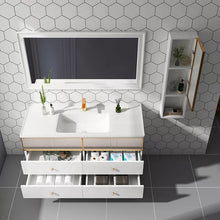 Load image into Gallery viewer, Modern Vessel Sink Vanity Bathroom Cabinet
