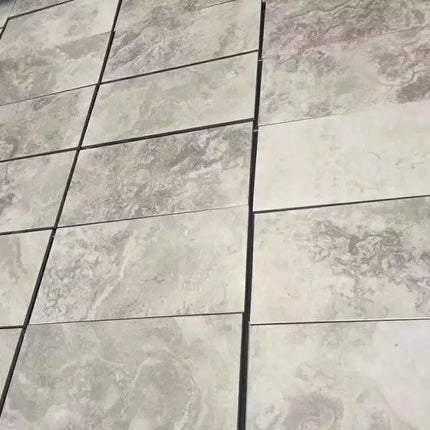 White wooden marble slabs cross cut wood grain marble slabs stone tiles
