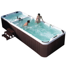 Load image into Gallery viewer, Luxurious swimming jets 8-12 person outdoor spa hot tub
