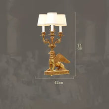 Load image into Gallery viewer, Home personalized indoor bedroom living room study creative luxury full copper desk lamp
