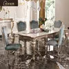 Charger l&#39;image dans la galerie, French Luxury Hand Carved Dining Table Chair Set Royal Dinning Room Furniture Sets
