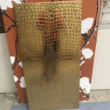 Load image into Gallery viewer, Italian 3d Porcelain Tiles Glazed Metallic Crocodile
