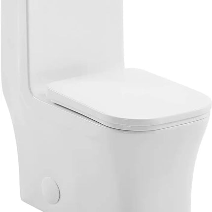 Stand-WC-Becken, amerikanisch, konventionell, mikrokristalline, selbstreinigende Glasur, Keramik, einteilig, modern 