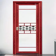 Load image into Gallery viewer, Customized Aluminium swing glass doors for classic bathroom swing washroom door
