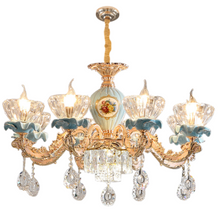 Load image into Gallery viewer, high quality 10 light pendant ceiling led chandelier china
