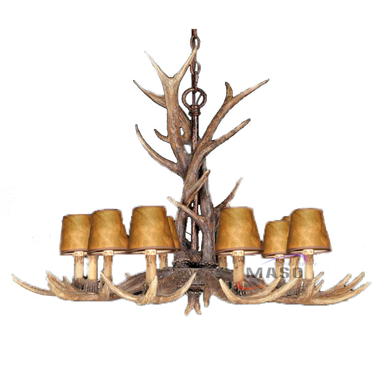 popular resin deer antler horn buy chandelier lighting