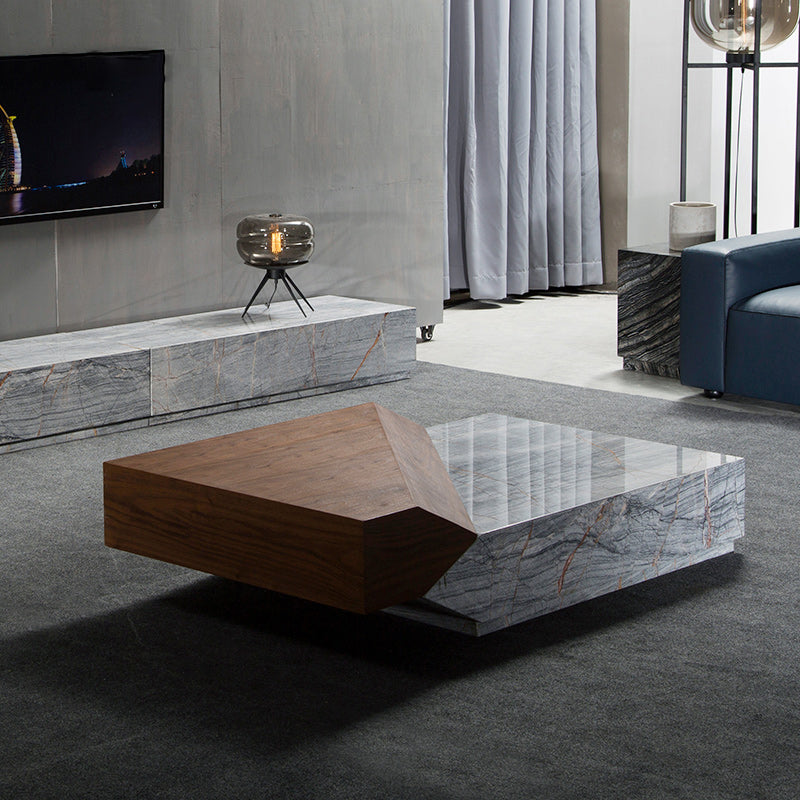 Modern Natural Marble Coffee Tables Living Room Furniture Marble Design