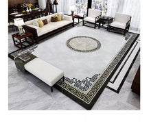 Cargar imagen en el visor de la galería, Household Flooring Area Distressed wool Home Decor Carpet for Living Room
