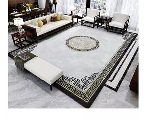 Household Flooring Area Distressed wool Home Decor Carpet for Living Room