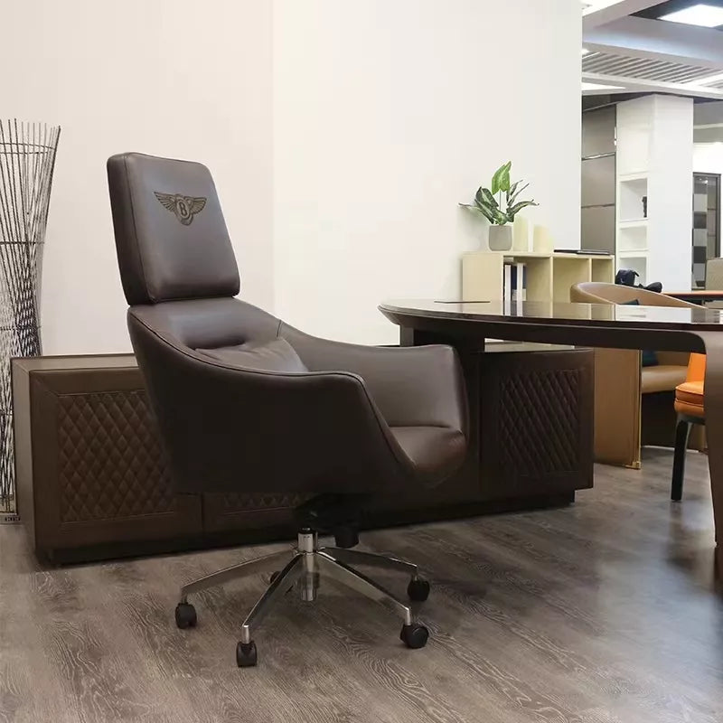 office computer desk executive office chair