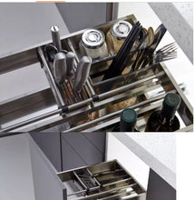Load image into Gallery viewer, Kitchen Accessories cabinet base unit pull out spice basket 400 mm
