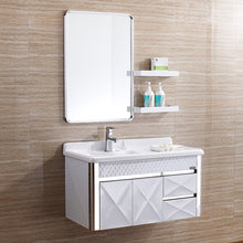 Charger l&#39;image dans la galerie, Luxury Customized Bathroom Furniture Medicine Mirror Cabinets Modern Bathroom Vanity
