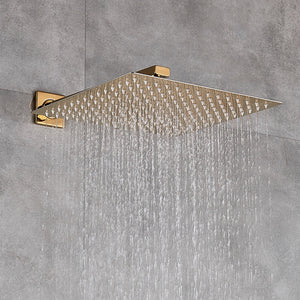 Gold Shower Set Rain Shower Head Bathroom Gold Shower Kit