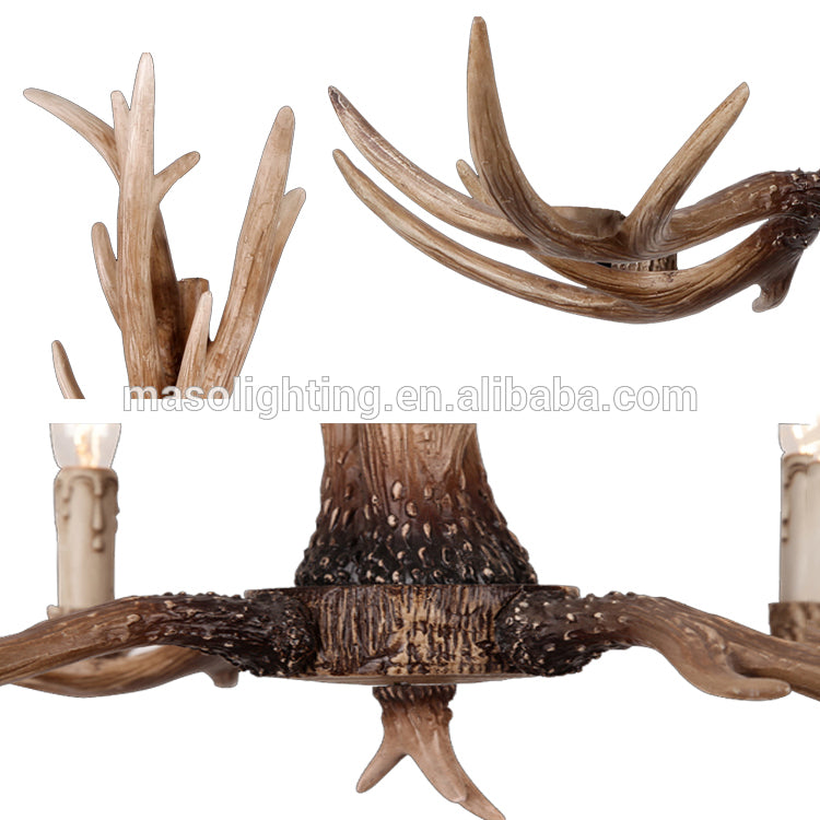 popular resin deer antler horn buy chandelier lighting