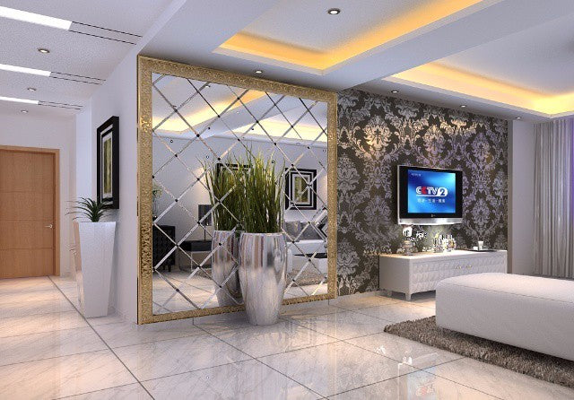 Mosaic Tiles Self Adhesive Mirrorized ( SOLD PER SQ METER)