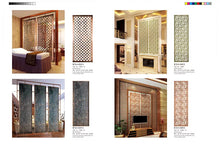 Cargar imagen en el visor de la galería, Luxury Furniture Interior Brass Door KTV Soundproof Door With Decorate
