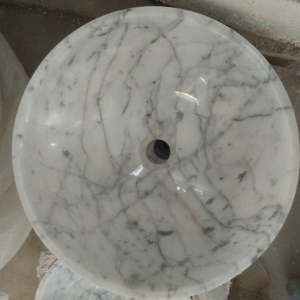 Bianco Carrara Stone Wash Basin carrara marble sink