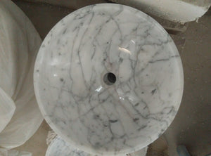 Bianco Carrara Stone Wash Basin carrara marble sink