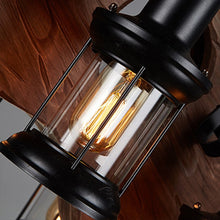 Load image into Gallery viewer, Top sale fashion wood energy saving light source chandeliers hanging lamp vintage pendant lights for home loft cafe decoration
