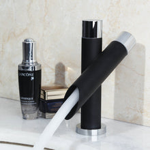 Load image into Gallery viewer, Nordic style Innovative Black simple Bathroom Basin Faucet Cold and Hot
