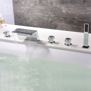Bathroom bathtub faucet water mixer