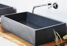 Load image into Gallery viewer, Concrete wash basin sink
