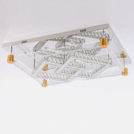 Rectangle Fashion crystal home lighting ceiling lamp