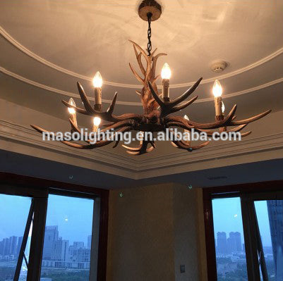 popular resin deer antler horn buy chandelier lighting