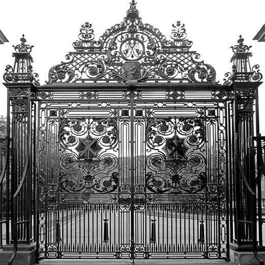 Palace Gate Entrance Mid century ( Price Depends On Size) Please message your Exact Size with Diagram