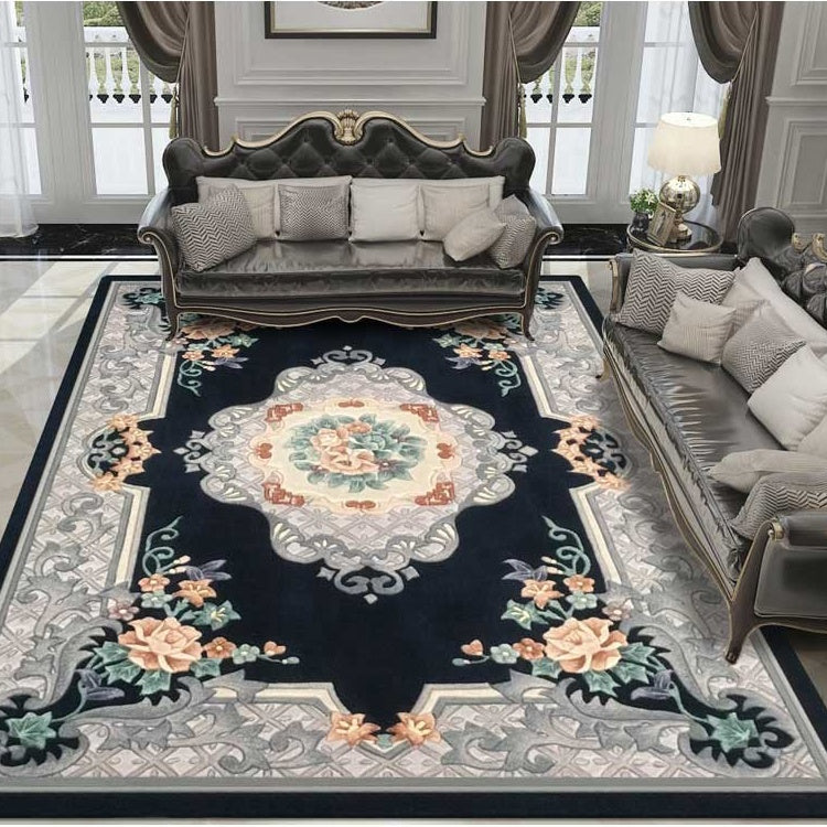 Living room Carpet hand tufted floor mats cut pile Rug