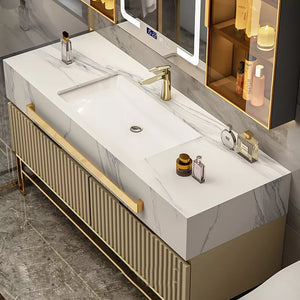Bathroom Furniture Gold Bathroom Vanity Bathroom Cabinets Modern Luxury American