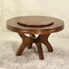 Загрузить изображение в средство просмотра галереи, 1.6 m 8 seat All solid wood round walnut color large round table round dining table combination home dining include turntable
