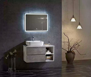 Vanity bathroom Furniture Luxury Vanity With Led Mirror