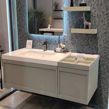 Load image into Gallery viewer, Cabinet with Organizer Tray Hampton Inn Hotel Bathroom
