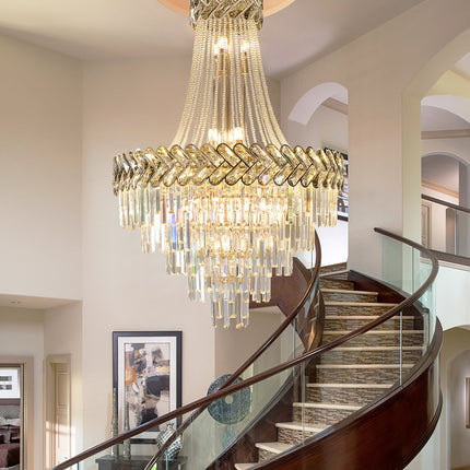 Luxury Crystal chandelier Home hotels living room décor ceiling lights