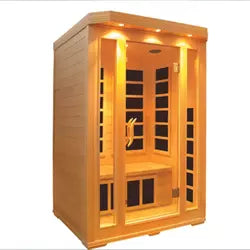 Luxury infrared small home dry sauna rooms for 2 person