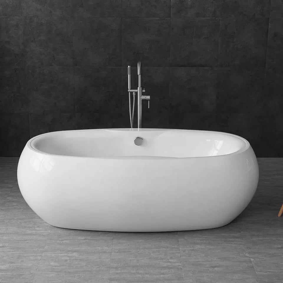 freestanding oval acrylic bathtubs, adult bathtub